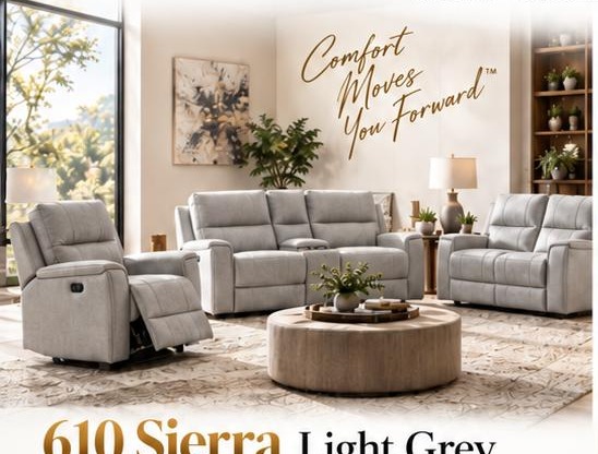 610 Sierra Light Grey collection